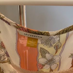 Leifsdottir knee length dress with slip